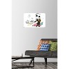 Trends International Disney Tim Burton's The Nightmare Before Christmas - Ink Pumpkin King Unframed Wall Poster Print Clear Push Pins Bundle 14.725" x - 2 of 4