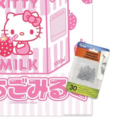 clear push pins bundle