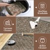 coucheta Washable Area Rugs for Living Room, Vintage Distressed Soft Low Pile Non Slip Stain Resistant Throw Carpet, for Bedroom, Office, Dining Room - 4 of 4