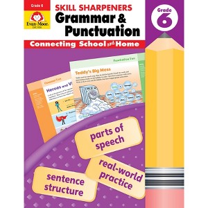 Evan-Moor Educational Publishers Skill Sharpeners: Grammar & Punctuation Activity Book, Grade 6 - 1 of 1