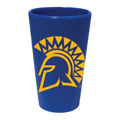 NCAA San Jose State Spartans Silicone Pint Glass - 16oz