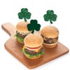 Big Dot of Happiness St. Patrick's Day - Dessert Cupcake Toppers - Saint Paddy's Day Party Clear Treat Picks - Set of 24 - 3 of 4