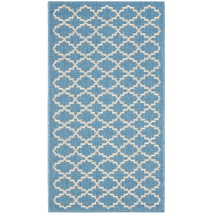 Courtyard CY6919 UV & Stain Resistant Non-Shedding Power Loomed Indoor/Outdoor Rugs - Safavieh - 1 of 4