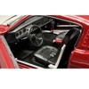 1965 Shelby GT350R Pro Touring Red Metallic with Silver Hood and Trunk Limited Edition 1/18 Diecast Model Car by ACME - 3 of 4