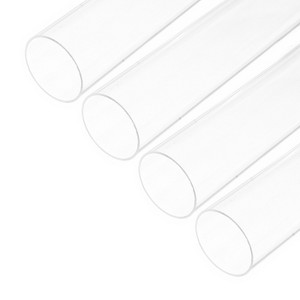 Unique Bargains Lamp Lantern Water Cooling System Acrylic Round Tubes 4 Pcs 10" - 1 of 4