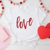 Simply Sage Market Women's Love Cursive Short Sleeve Graphic Tee - 3 of 4