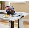 NicBex Modern Geometric Waterproof Large Dining Table with Adjustable Legs,Modern Rectangular Kitchen Table,Dining Room Furniture - 3 of 4