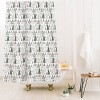Coastal Studio Tree Farm Classic Christmas Shower Curtain Green - Deny Designs - 2 of 3