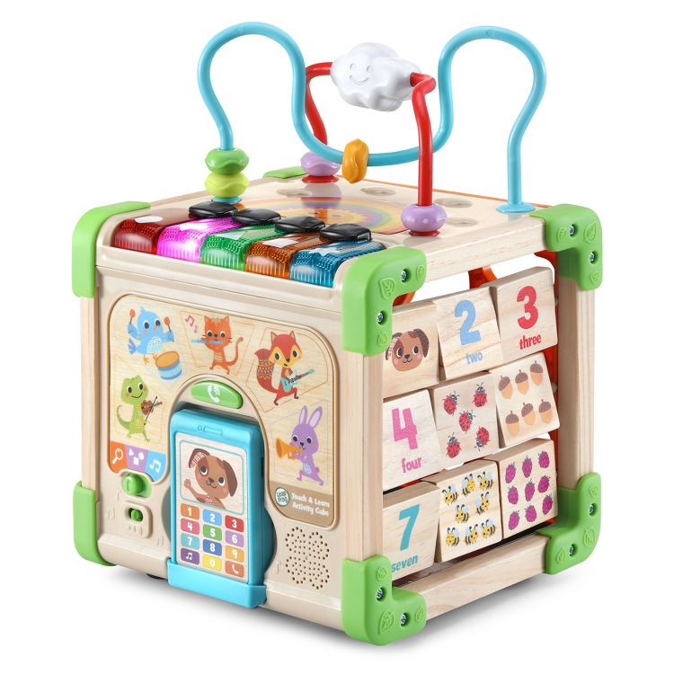 LeapFrog Touch & Learn Wooden Activity Cube, 5 of 10
