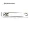 Unique Bargains Metal DIY Blankets Crafts Brooch Making Home Sewing Safety Pins 1000 Pcs - 2 of 4