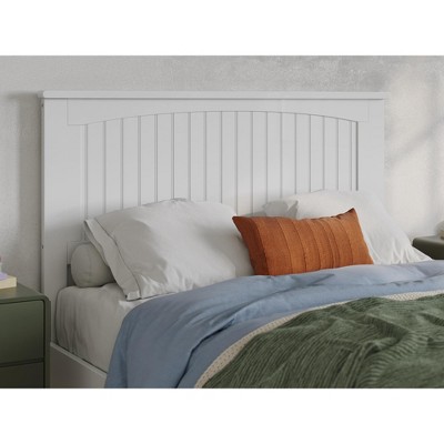 AFI Furnishings Nantucket Full Headboard with Turbo Charger in White