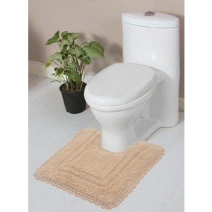 Casual Elegence Collection Cotton Reversible Tufted Bath Rug - Home Weavers - 1 of 4