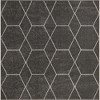 Unique Loom Trellis Frieze Geometric Trellis Indoor Woven Area Rug - 2 of 4