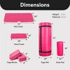 BalanceFrom Fitness 7 Piece Home Gym Yoga Set with 0.5 Inch Thick Yoga Mat, 2 Yoga Blocks, Mat Towel, Hand Towel, Stretch Strap, and Knee Pad - 3 of 4
