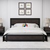 Whizmax Bed Frame with Headboard, Industrial Platform Bed Frame with 4 Storage Drawers and Charge Station, Metal Slats Support, No Box Spring Needed - image 2 of 4