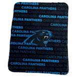NFL Carolina Panthers Classic Fleece Throw Blanket