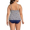 Lands' End Women's Wrap Underwire Tankini Top Swimsuit - 2 of 3