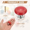 Unique Bargains Ceramic Round Drawer Dresser Closet Cabinet Knobs 2 Pcs - 2 of 4