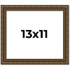 PosterPalooza | Photo Size Sculpted Gold Picture Frame - UV Acrylic, Foam Board Backing, Hanging Hardware - 2 of 4