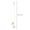 Unique Bargains Pearl Chain Bow Water Cup Pendant 1 Pc - 2 of 4