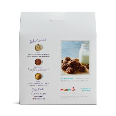Munchkin Lactation Cookie Bites - Chocolate Salted Caramel - 15oz/10ct: Whole Grain