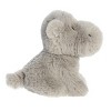 Aurora Eco Nation 5" Hippopotamus Grey Stuffed Animal - 3 of 4