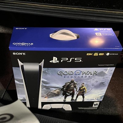 Console PlayStation 5 Digital Edition Branco + God Of War Ragnarök