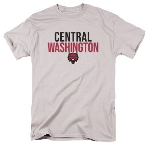 Men's Central Washington University Official Stacked T-Shirt - 1 of 4