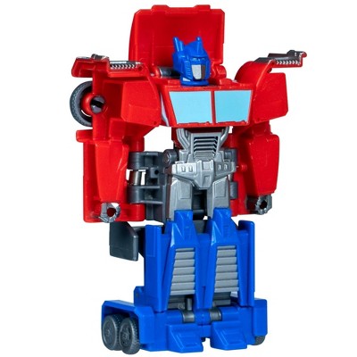 Transformers EarthSpark 1-Step Smash Changers Optimus Prime Action Figure