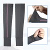 Unique Bargains 1 Pair Cooling Arm Sleeves for Women and Men Sports Arm Sleeve Gray Purple - 3 of 3