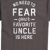 Men's - Instant Message - Your Favorite Uncle Is Here Short Sleeve Graphic T-Shirt - 2 of 4