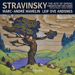 Stravinsky & Marc-Andre Hamelin - Stravinsky: The Rite Of Spring And Other Works For Two Pianos Four Hands (CD) - 1 of 1