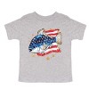 The Juniper Shop Patriotic Fish Toddler Short Sleeve Tee - 2 of 4