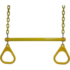 American Swing Products Jensen A195YY Commercial Combo Trapeze Bar - Yellow-Yellow - 1 of 1