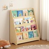 Whisen 4-Tier Kids Bookshelf, Toddler Book Display Shelves, Helps Keep Bedrooms, Playrooms, and Classrooms Organized - 2 of 4