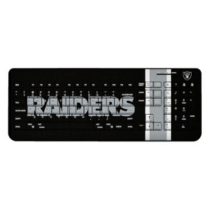 NFL AFC Teams Stripe Wireless USB Keyboard - 1 of 4