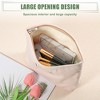 Unique Bargains Portable Canvas Zipper Makeup Bags and Organizers 1 Pc - 3 of 4