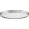 Quoizel Lighting Outskirts 1 - Light Flush Mount in  Brushed Nickel - 3 of 4