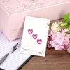 Unique Bargains Heart Shape Self Adhesive Arts Makeup DIY Rhinestone Stickers 256 Pcs - 3 of 4