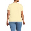 Lands' End Women's Relaxed Supima Cotton T-Shirt - 2 of 3