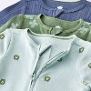 Baby Boys' 3pk Bears Sleep N' Play - Cloud Island™ Blue - 3 of 4