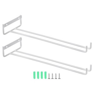 Unique Bargains High-grade Durable Space-saving Wine Glass Rack 2 Set - 1 of 4