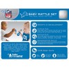 Baby Fanatic Wood Rattle 2 Pack - NFL Detroit Lions Baby Toy Set - 3 of 4
