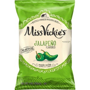 Miss Vickie's Jalapeno Potato Chips - 8oz - 1 of 4