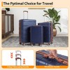 3 Piece Hardshell Luggage Set (20/24/28 Inch), Lightweight Hard Shell Suitcase Set with Spinner Wheels, Expandable Carry on & Checked Luggage - 3 of 4
