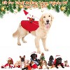 iMountek Pet Christmas Costumes with Bell Clothes New Year Outfit Cosplay Costumes Party Dress Up For Cats - 4 of 4