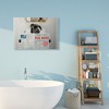 Stupell Industries Bathroom Pug Daily Toilet Briefing Dog Humor - 2 of 4