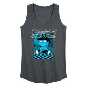Women's - Rugrats - Chuckie Finster Graphic Racerback Tank - 1 of 4