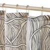 Lush Décor Umbra Bloom Shower Curtain Navy/Neutral Single 72x72 - 4 of 4
