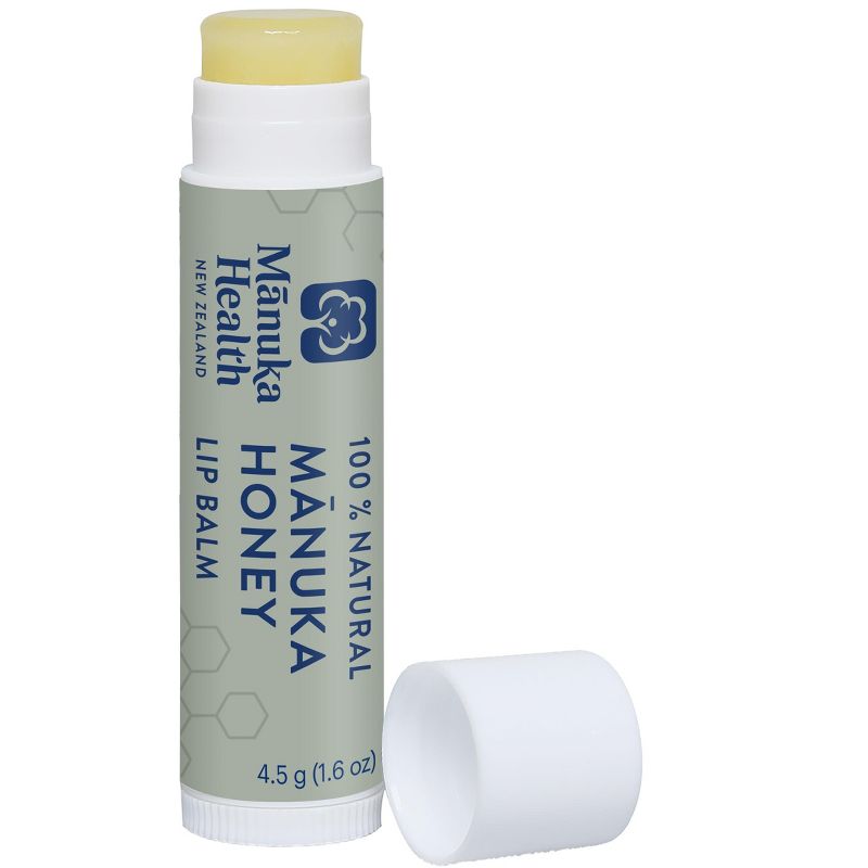 Manuka Health 100% Natural Manuka Honey Lip Balm, 0.16 oz (4.5 g), 4 of 8